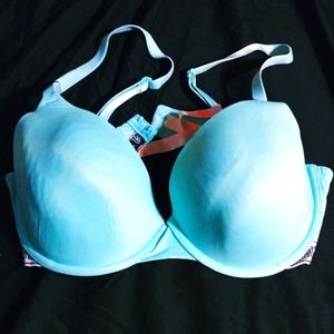 Sky blue 34DD T-shirt bra